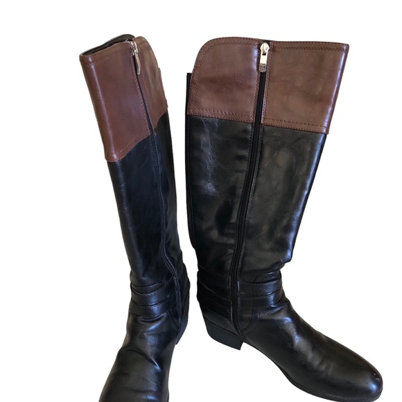 Liz Claiborne Women’s Riding Boots. Size 8 Medium. 1.5 Inch Heel..Round Toe. - Picture 4 of 12
